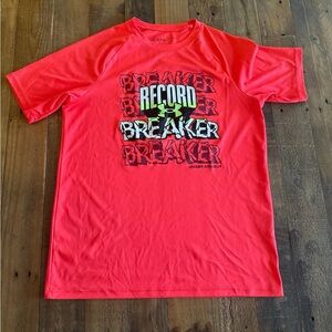 Under Armour Bold Red Record Breaker Tee